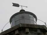 Close View of the Light Tower at the Top of an Old Lighthouse, Stonington, Connecticut Photographic Print by Todd Gipstein