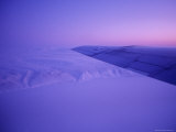 Aerial Shot over Greenland Out a Plane Window Photographic Print by Kenneth Garrett