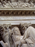 Closeup of a Statue at the Supreme Court Building, Washington, D.C. Photographic Print by Kenneth Garrett