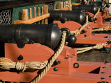 Cannons on the USS Constitution, Boston, Massachusetts Photographic Print by Tim Laman