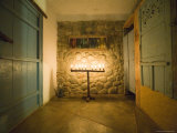 Altar with Candles in an Andean Home Photographic Print by David Evans