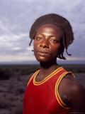 Hamer Man in Southern Ethiopia, A Warrior Pastoralist Photographie par David Pluth