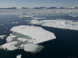 Iceberg and Mountains, Svalbard Islands, Norway Photographic Print by Brimberg & Coulson 