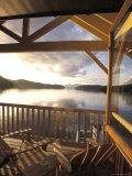 King Pacific Lodge, Sunset over Pacific Ocean Photographic Print by Richard Nowitz