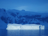 Blue Light on the Iceberg Photographic Print by Ralph Lee Hopkins