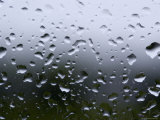 Drops of Water on Glass, Groton, Connecticut Photographic Print by Todd Gipstein