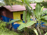 Colorful Home in the Nicaraguan Town Along Costa Rican Border Photographic Print by David Evans