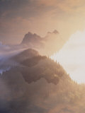Jack Kerouac View of Mount Hozomeen from Desolation Peak, Washington Photographic Print by David Pluth Jack Kerouac View of Mount Hozomeen from Desolation Peak, Washington Photographic Print by David Pluth