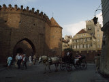Early 15th Century Walls Surrounding Warsaw's Old Town, Poland Photographic Print by James L. Stanfield