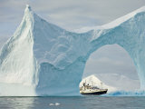 Iceberg with Arch Frame, National Geographic Endeavour, Antarctica Photographic Print by Ralph Lee Hopkins