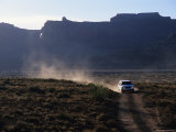 Off Road Driving on the White Rim Trail, Utah Photographic Print by Bill Hatcher