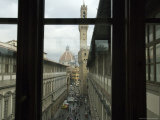 Piazza Della Signoria, Uffizi Gallery, Florence, Italy Photographic Print by Brimberg & Coulson 