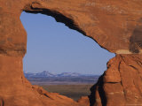 Looking East from a Natural Sandstone Arch Photographic Print by Bill Hatcher