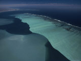 Indian Ocean Surf Breaks on Ningaloo Reef, Australia Valokuvavedos tekijänä David Doubilet