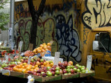 Fruit and Vegetable for Sale on a Street in New York Photographic Print by Todd Gipstein