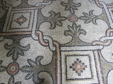 Mosaic Floor in the Bascilica di Sant'Apollinare Nuovo, Ravenna, Italy Photographic Print by Gina Martin
