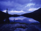 Mead Lake During Evening Light in the Bighorn Mountains, Wyoming Photographie par Bobby Model
