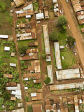 Large Town on the Slopes of Mount Kenya Photographic Print by Michael Fay