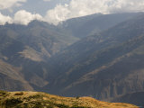 Lone Adobe House in the Andes Mountains, Merida, Venezuela Photographic Print by David Evans