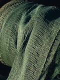 Massive Coil of Fishing Net on a Commercial Fishing Trawler, Australia Photographic Print by Jason Edwards