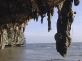 Rock Overhang at Waters Edge, Koh Laoliang, Trang Province, Thailand Photographic Print by Dawn Kish