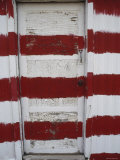 Red and White Painted Door, Arizona Photographic Print by Dawn Kish