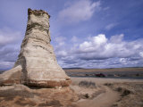 Owl Rock Next to Highway 163 Leaving Kayenta Photographic Print by Rich Reid