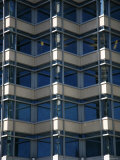 Office Building with Zig Zag Shape and Blue Tinted Windows, Washington, D.C. Photographie par David Evans