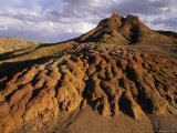 Landscape of Dirt in Rural Wyoming Photographie par Bobby Model