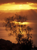 Sunrise over Mount Nebo in Jordan Photographic Print by Richard Nowitz