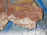 Layers of Rust and Paint on an Old Building in Los Andes, Chile Photographic Print by David Evans