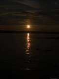 Sunset Reflecting in the River, Groton, Connecticut Photographic Print by Todd Gipstein