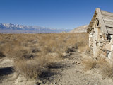 Old Rock Cabin at Dolomite Along Highway 136 Across the Owens Valley, California Photographic Print by Rich Reid