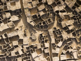 Satellite Television Dishes in Salt City, Niger Fotografisk tryk af Michael Fay