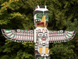Totem Pole in Stanley Park Photographic Print by Tim Laman
