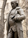 Statue of Ben Franklin in Boston, Massachusetts Photographic Print by Tim Laman