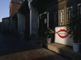 Sign on a Dentist's Office in a Restored Section of Lukang, Taiwan Photographie par Jodi Cobb