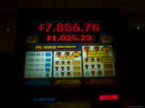 Slot Machine Shows a Growing Jackpot Photographie par Heather Perry