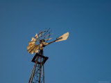 Windmill on a Farm near Princeton, Nebraska Photographic Print by Joel Sartore