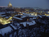 Vatican City in the Snow Photographic Print by James L. Stanfield