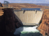 Water is Released Below the Glen Canyon Dam on the Colorado River Photographic Print by Bill Hatcher
