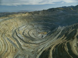 The Kennecott Copper Mine, The Largest Manmade Hole on Earth, Utah Fotografisk trykk av James P. Blair The Kennecott Copper Mine, The Largest Manmade Hole on Earth, Utah Fotografisk trykk av James P. Blair
