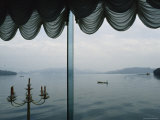 Sun Moon Lake from the Window of a New Hotel Photographie par Jodi Cobb
