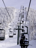 Ski Lift at a Resort Photographic Print by Tim Laman