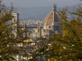 View of Duomo Santa Maria del Fiore, Florence, Italy Fotografisk trykk av Brimberg & Coulson