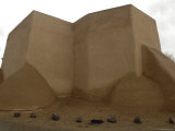 The Back of San Franciso de Asis Church in Rancho de Taos, New Mexico Photographie par Joel Sartore