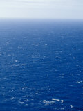 Wind Creates White-Capped Waves Sprinkled Across a Vast Blue Ocean, Bass Strait, Australia Photographie par Jason Edwards