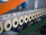 Working Parts of Printing Press in Hubei Province, China Photographie par David Evans