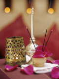 Table Decoration with Incense Sticks Photographic Print by Jean Cazals