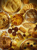 Baking Still Life with Sweet and Savoury Specialities Photographie
